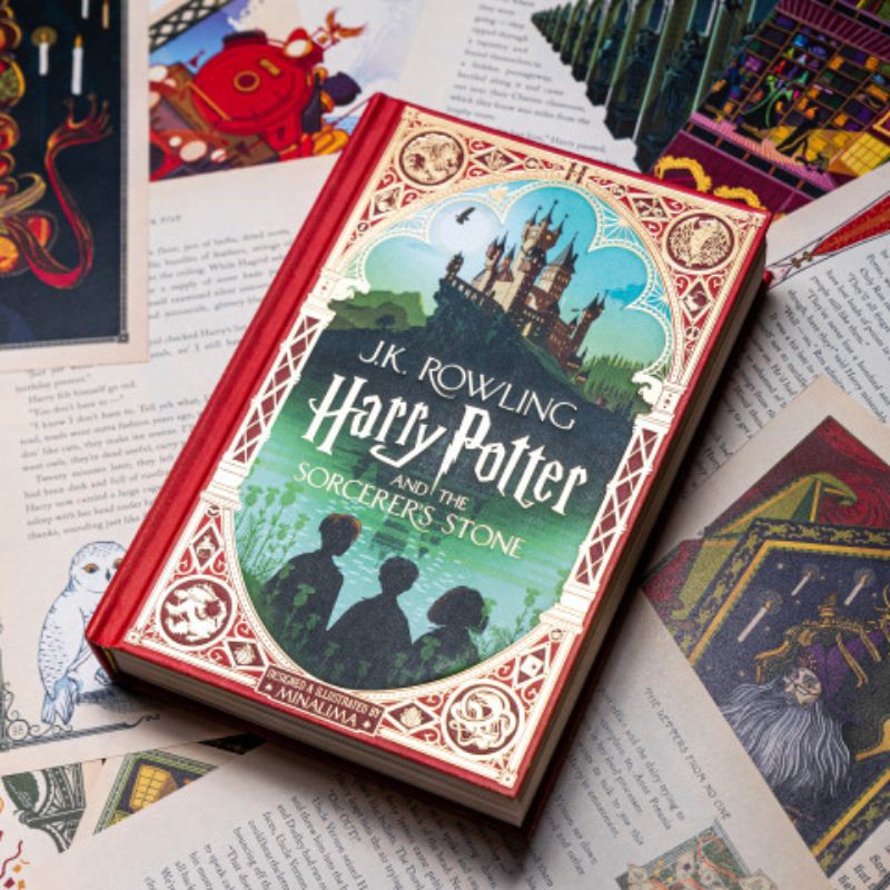 Harry Potter Sorcerer's Stone MinaLima edition | Shopee Philippines