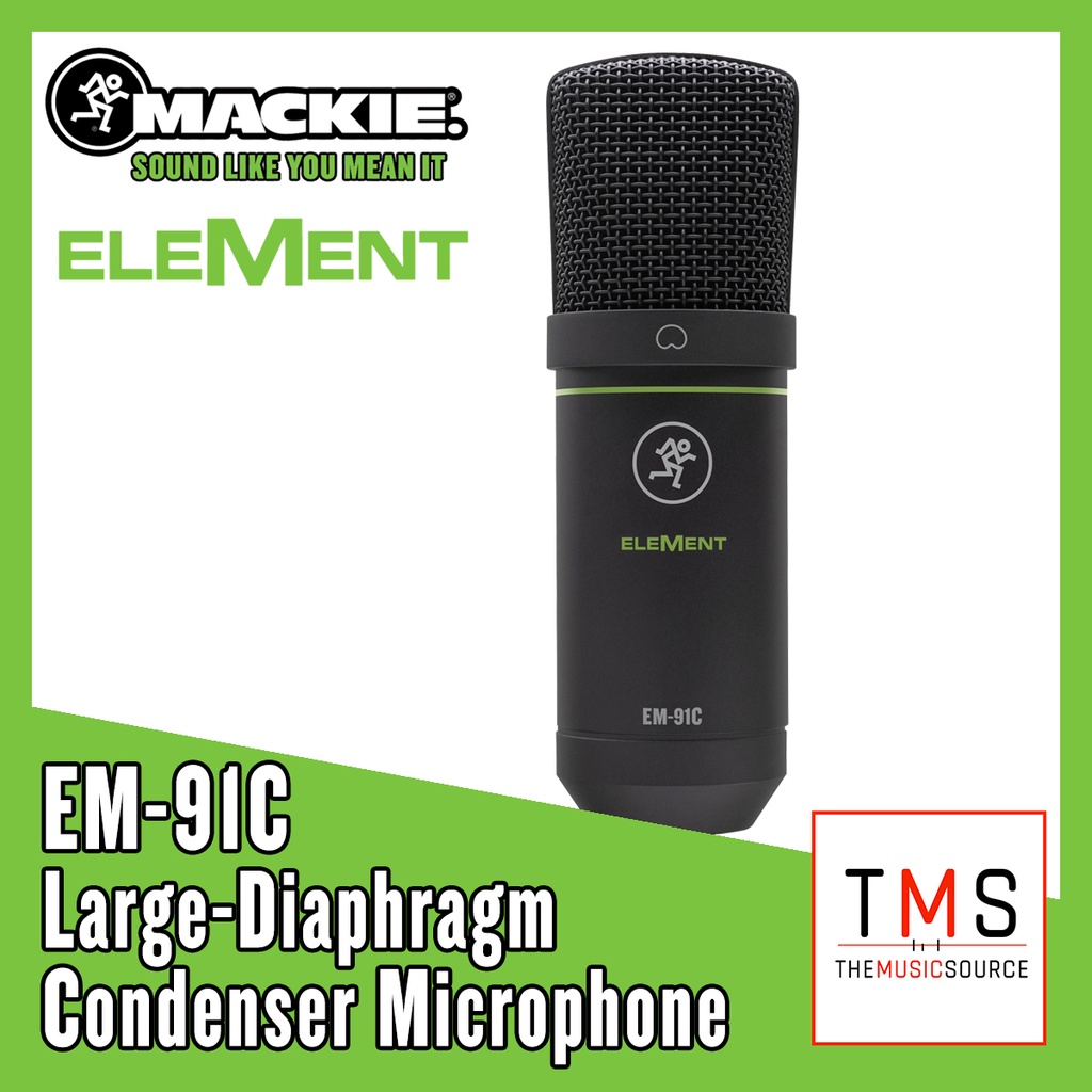 MACKIE EM91C EleMent Series LargeDiaphragm Condenser Microphone