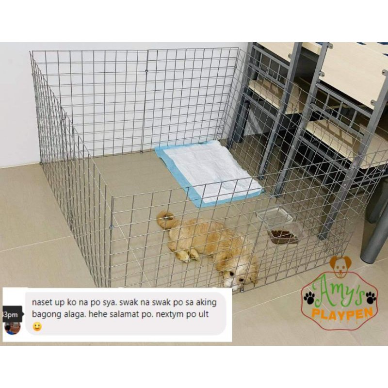 Dog playpen shopee sales
