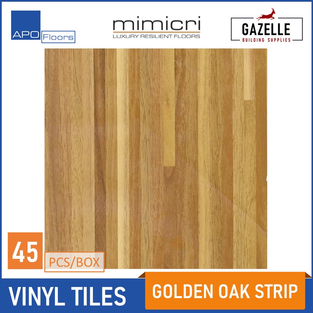 Apo Floor Vinyl Tiles Mimicri Wood, Carpet, and Stone Series 1.3mm ...