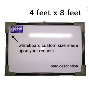 4 Feet X 8 Feet Magnetic Whiteboard With Tray / 4ft X 8ft ( No Cod ...