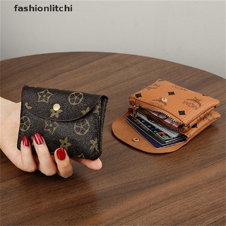 CSONLINEMALL Retro Men Wallet PU Leather Grid Wallet Short Purse