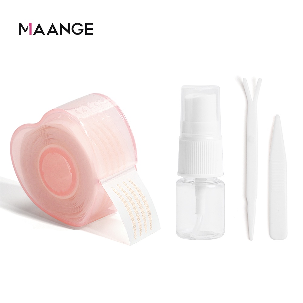 MAANGE Eyelid Tape Set 360Pcs Natural Invisible Double Eyelid Stickers ...