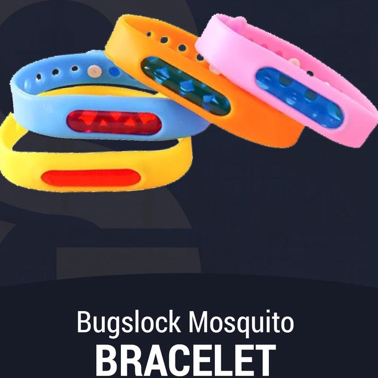 [AnystorePH] Black Bugslock Mosquito Repellant Bracelet Lightweight