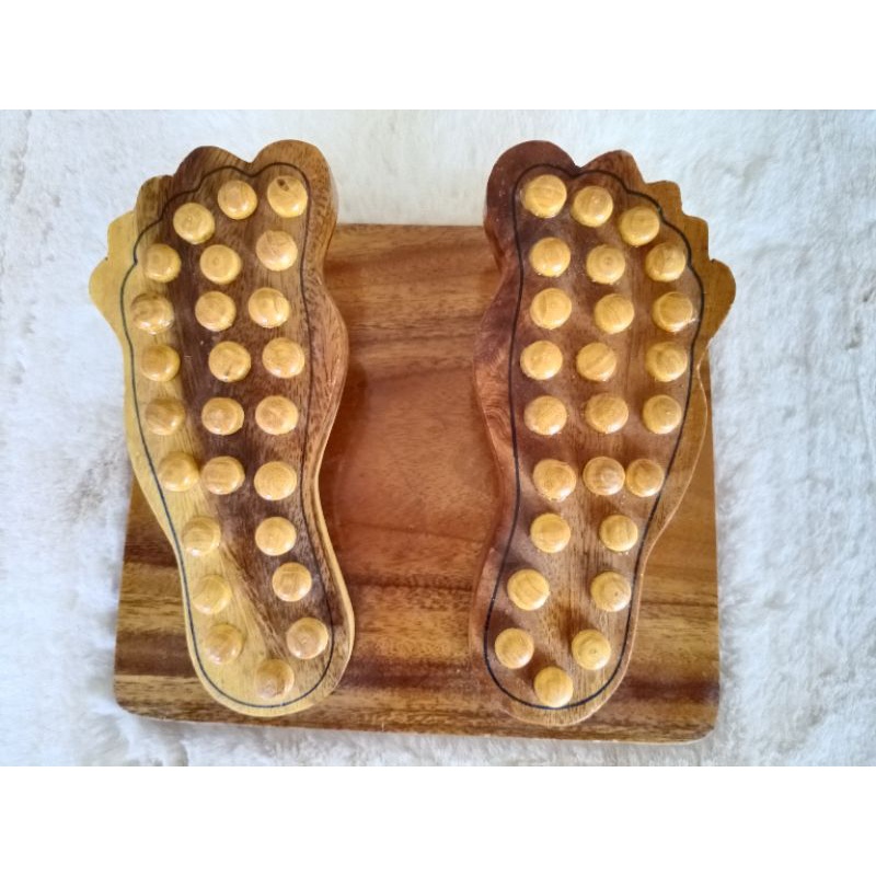 Foot Massage Stick Relieves Pain In The Feet. Relieve In The Feet Aches