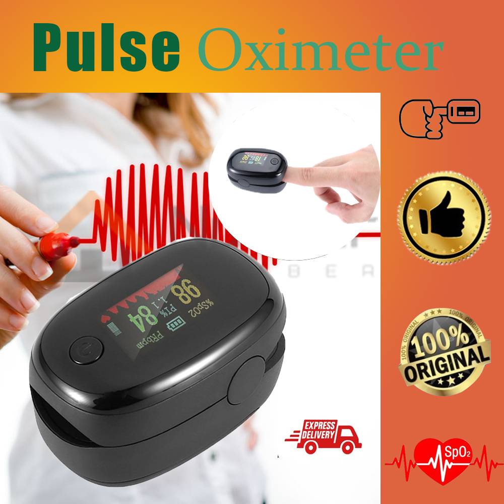 oxymeter Fingertip Pulse Oximeter Accurate & Fast Spo2 Reading Oxygen