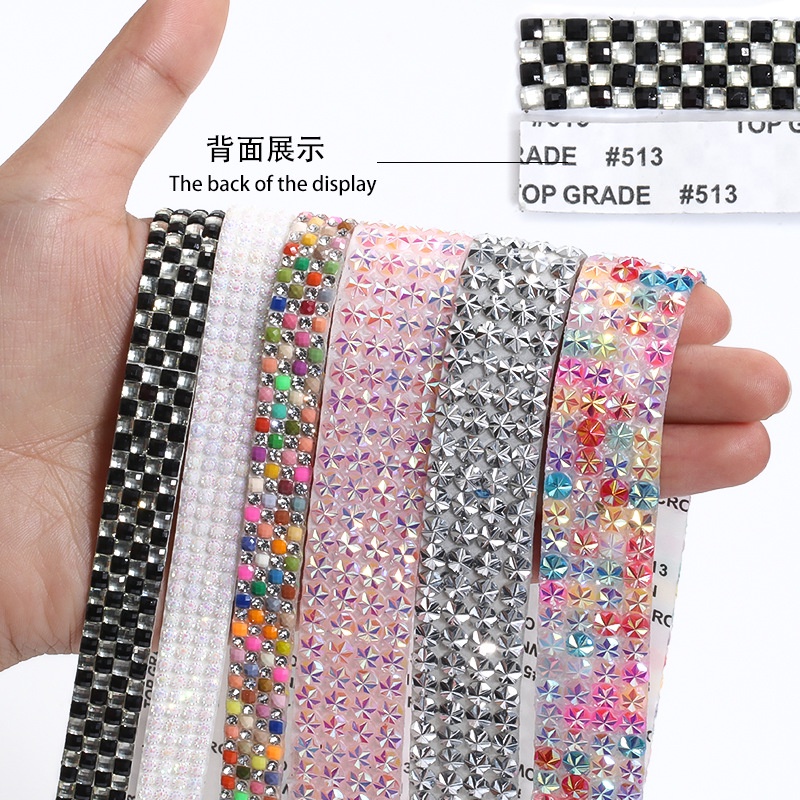 Multi-specification DIY Resin Rhinestone Head Crafts Glue Jewelry ...