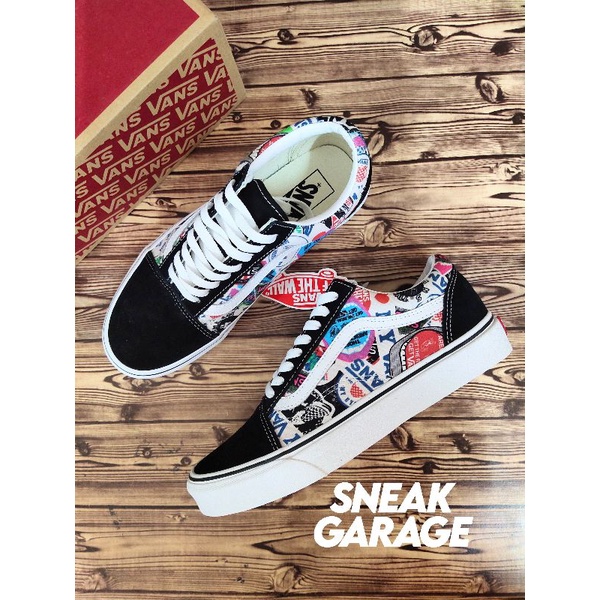 Vans old clearance skool sticker