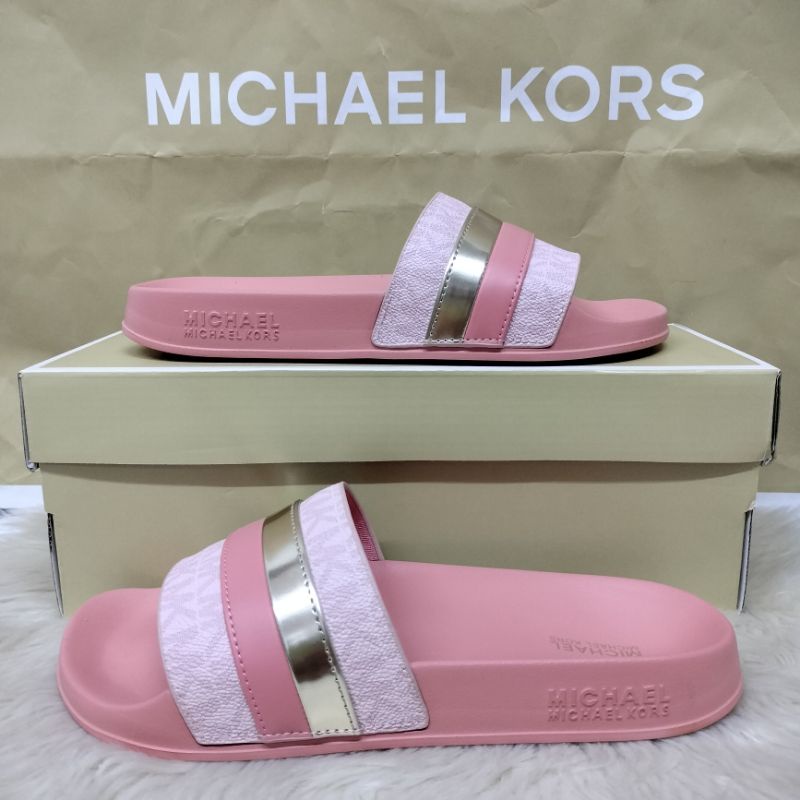 michael kors slides - Flats Best Prices and Online Promos - Women's Shoes  Apr 2023 | Shopee Philippines