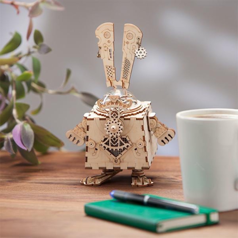 ROKR Bunny AM481- DIY Steampunk Music Box | Shopee Philippines