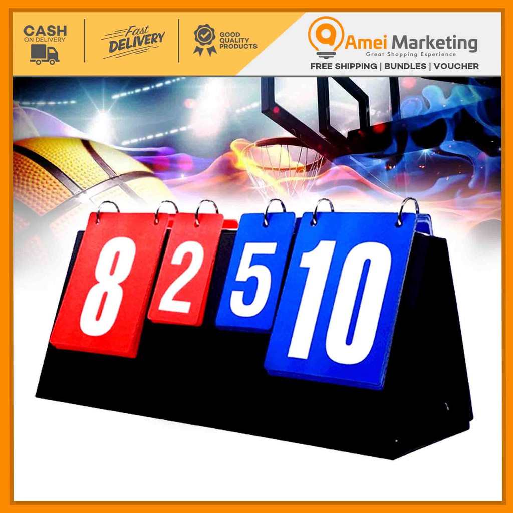 Portable 4-Digit Sports Competition For Table Tennis Basketball ...