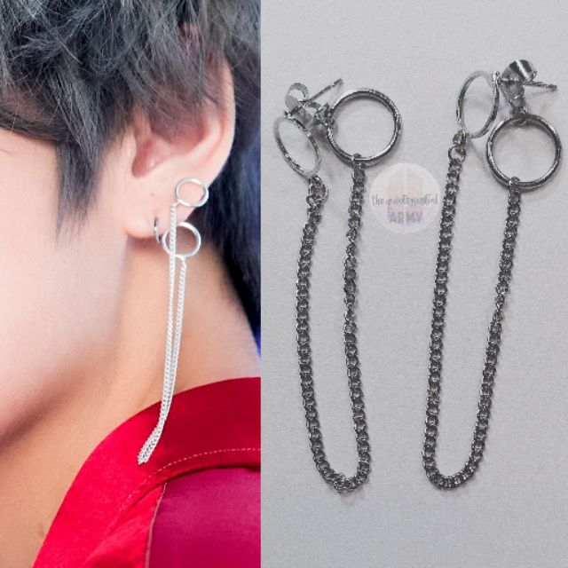 Taehyung on sale chain earring