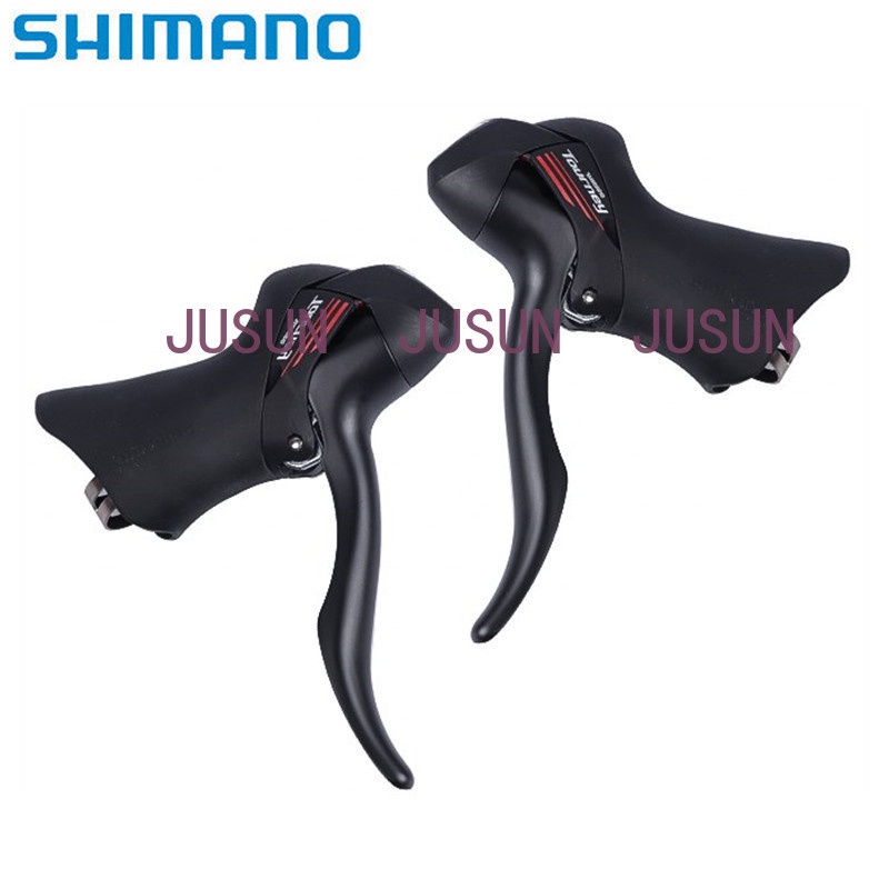 Shimano Tourney ST A070 Road Bike 2 7 Speed STi Shifter Brake Lever Black Shopee Philippines