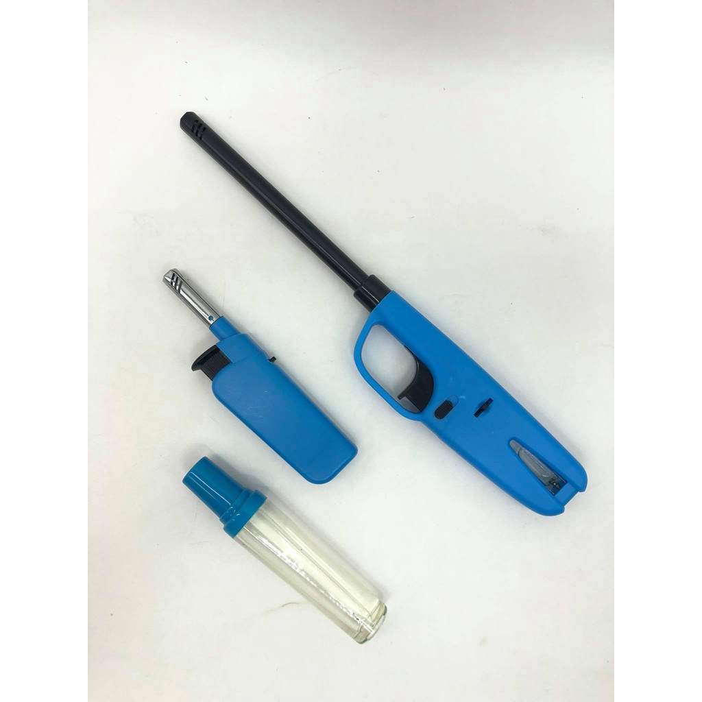 3in1 Torch Utility Lighter Long Reach Free Short Reach Butane Refill