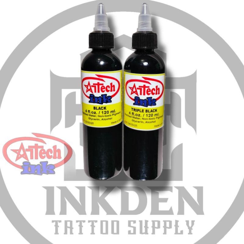 ARTECH INK TRIPLE BLACK/ARTECH BLACK 4oz (120ml) | Shopee Philippines