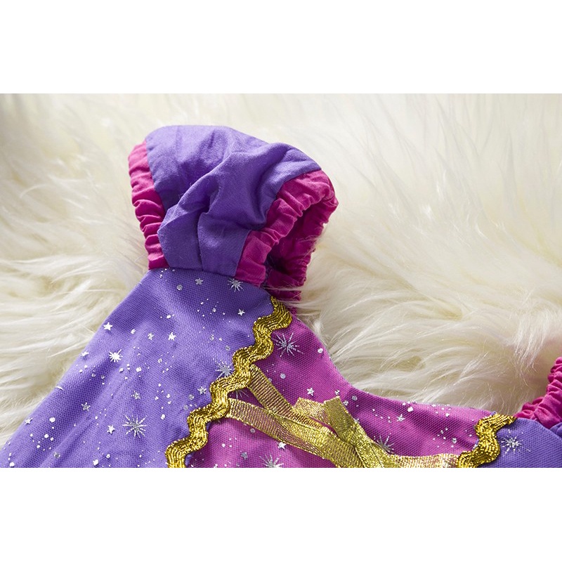 Kids Girl Dress Rapunzel Sofia Princess Role-Play Fancy Kids Party ...