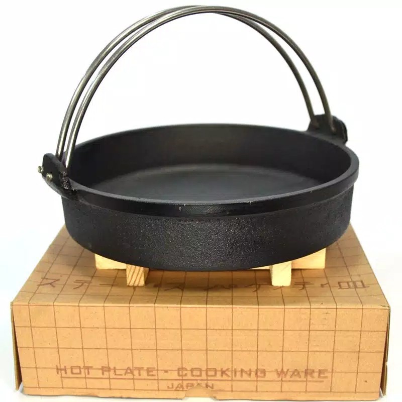 Sukiyaki Pan Nabe JAPAN Pot - Cooking Pot Cast Iron Kangkung Grand ...