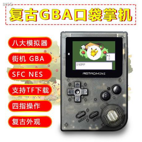 For Retro mini GBA handheld game pokemon GBC PSP console children ...