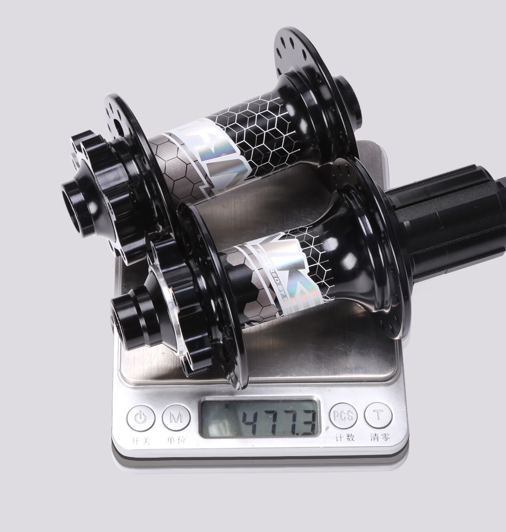 POLSO BH-017 BMX Racing Hub Set – 36H, Disc Brake, 6 Pawls 120 Clicks, Sealed Bearings