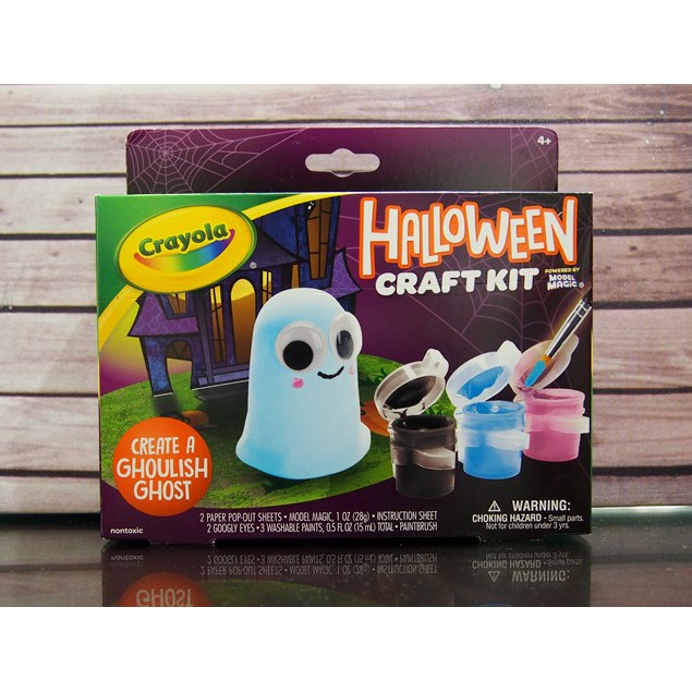 Original CRAYOLA Halloween Craft Kit (Ghoulish Ghost) Shopee Philippines