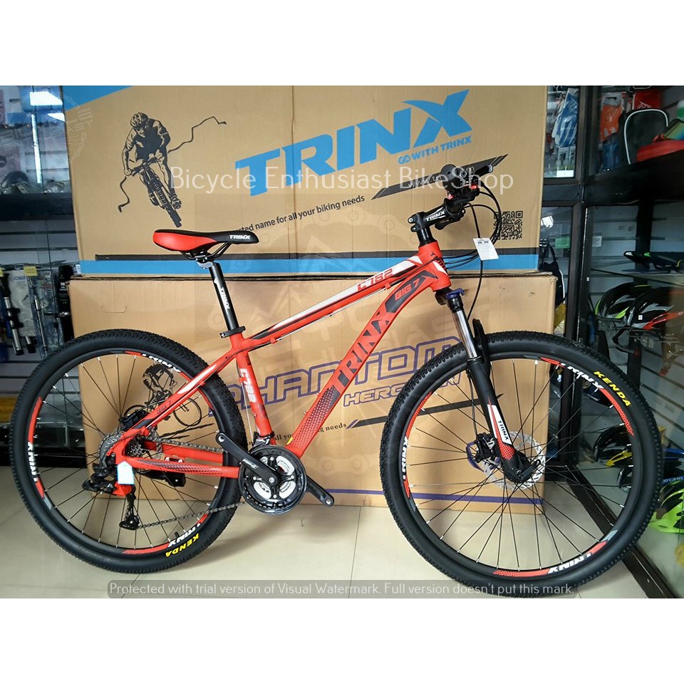 trinx bike red