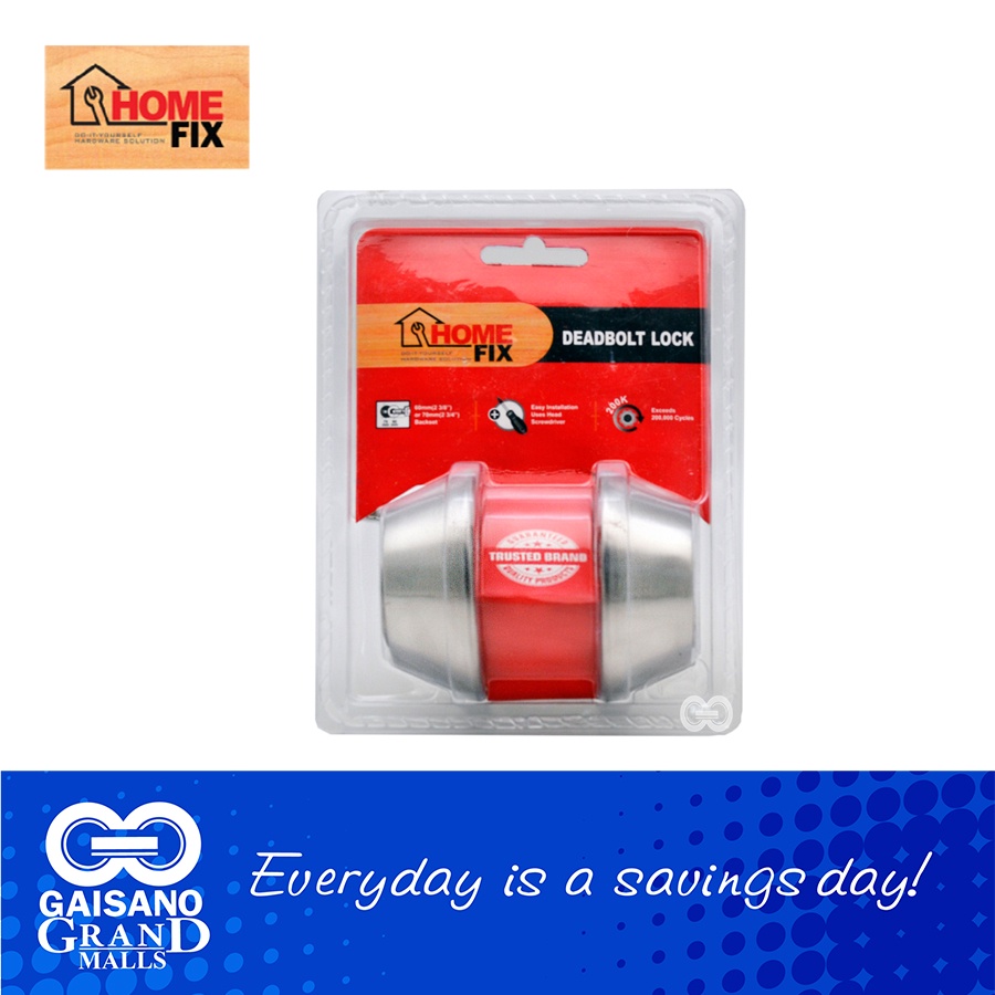 HOMEFIX Double Deadbolt Lock 457 Gaisano Grand | Shopee Philippines