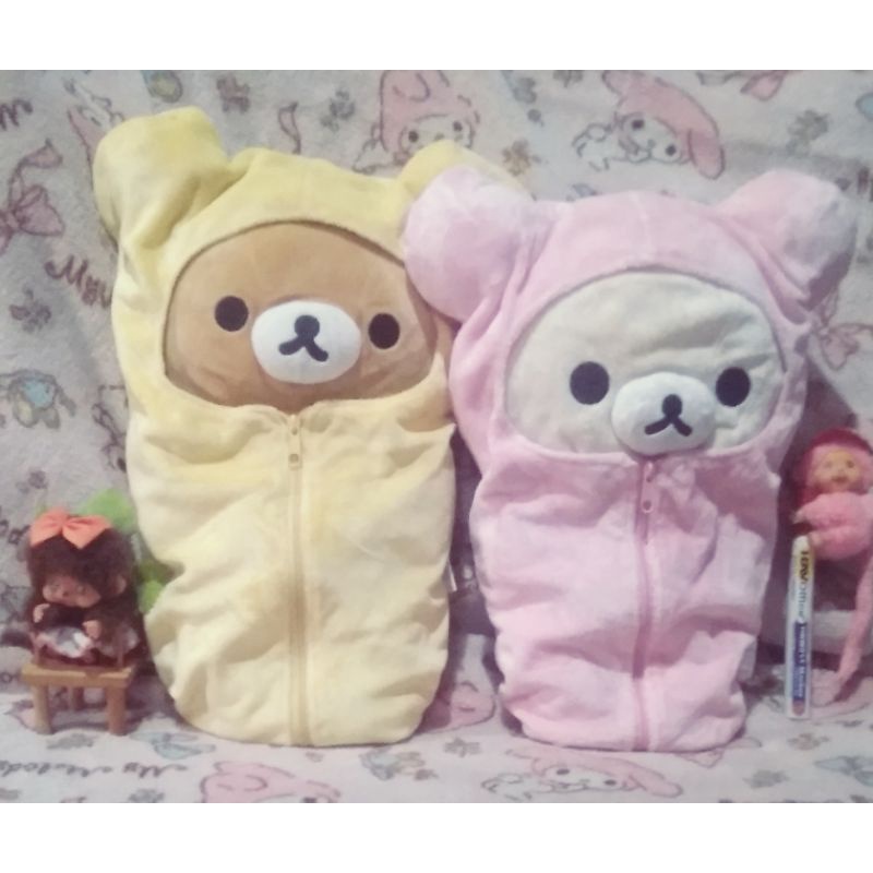 Rilakkuma Korilakkuma Removable Reversible Polkadot