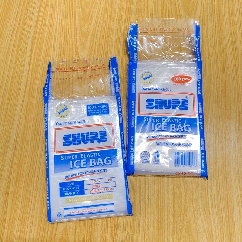 shure ice 4x12 ,ice candy plastic (100pcs/pack) | Shopee Philippines