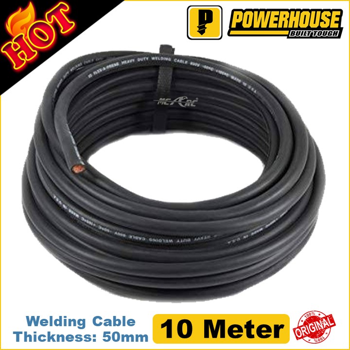 Powerhouse Welding Cable 10 Meter - 50mm Thickness | Shopee Philippines