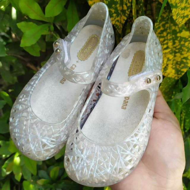 Mini melissa white on sale shoes