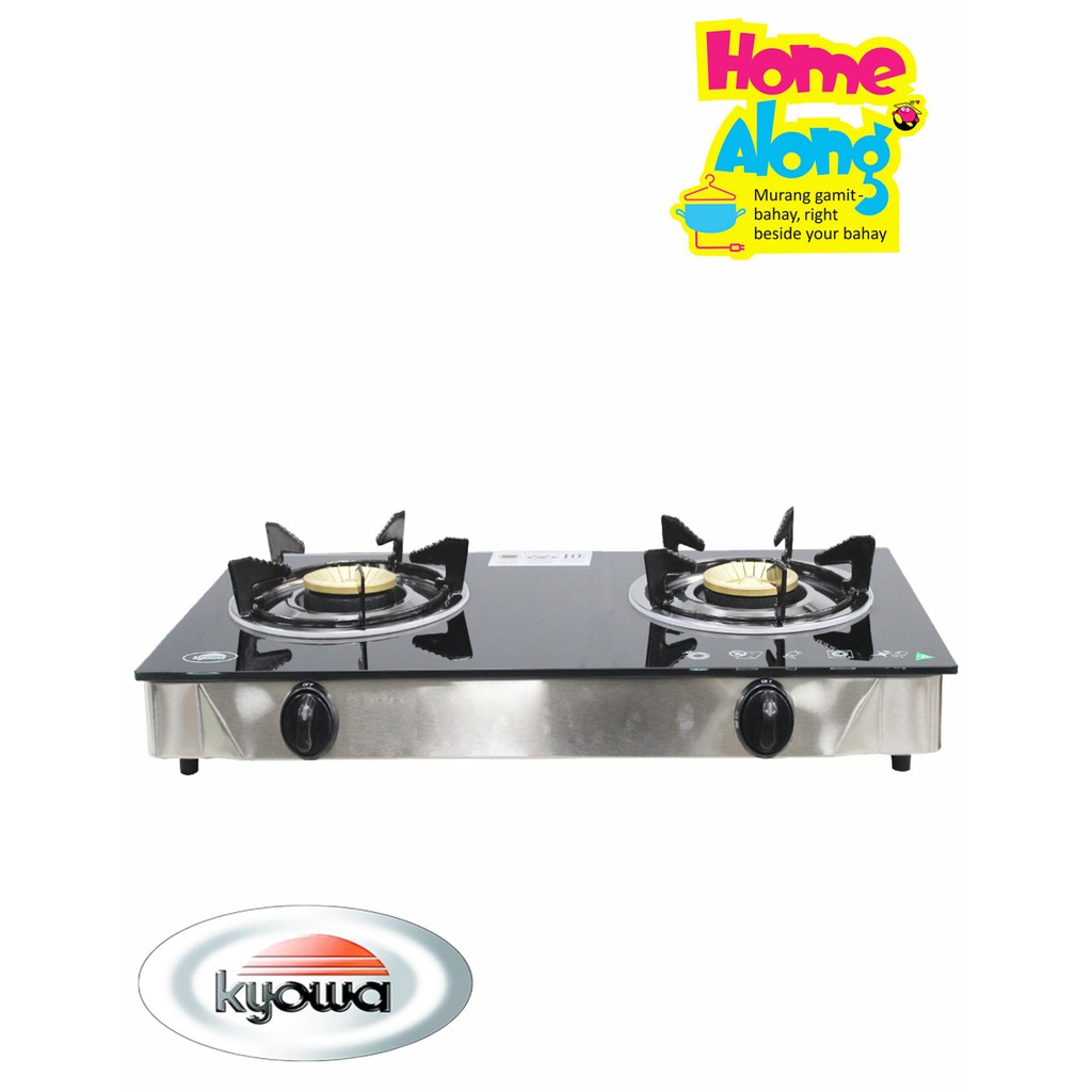 Kyowa Glass Top Double Burner Gas Stove KBM.KW3560/3562 Shopee