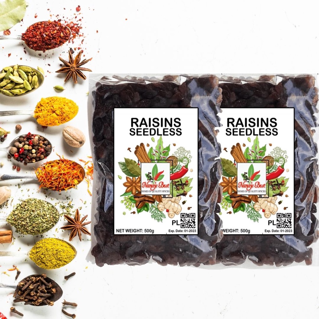 NanaysBest Raisin 1000Grams Pasas Dried Raisins Seedless | Shopee ...