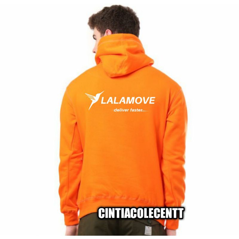 Men's LALAMOVE JACKET SCREEN PRINTED PREMIUM COTTON FLECEE JP | Shopee ...