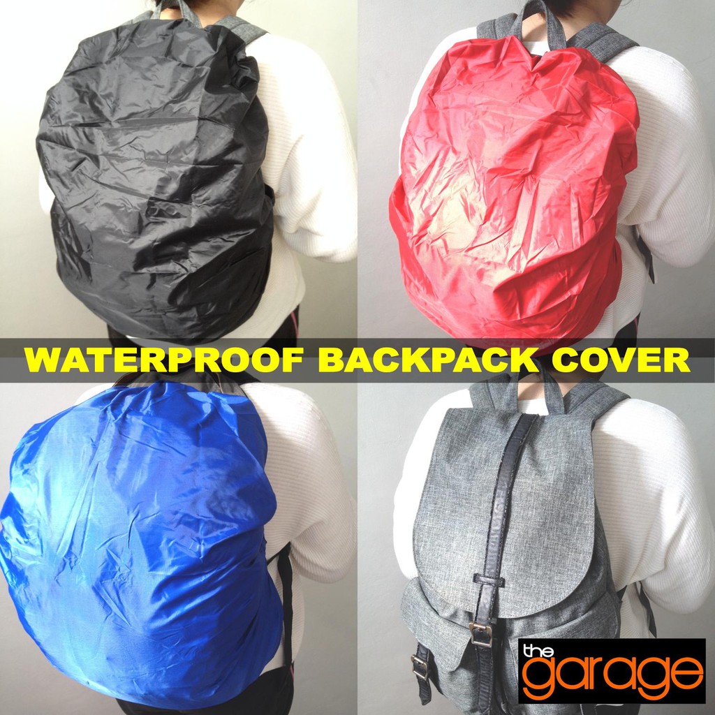 WATERPROOF BACKPACK COVERS HIGH QUALITY by The Garage Manila Shopee