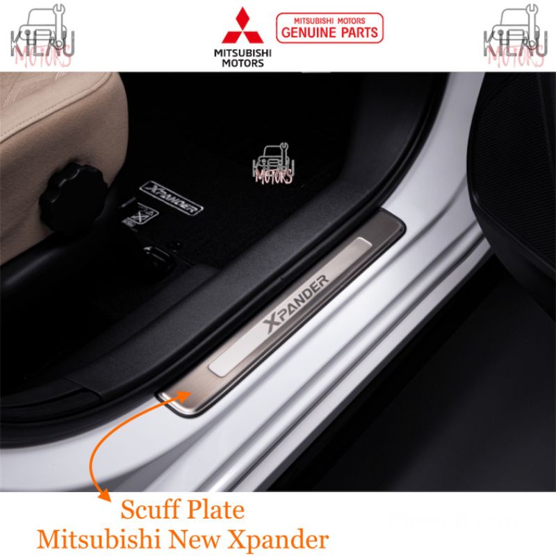 New Xpander Mitsubishi Sill Plate / Scuff Plate Shopee Philippines