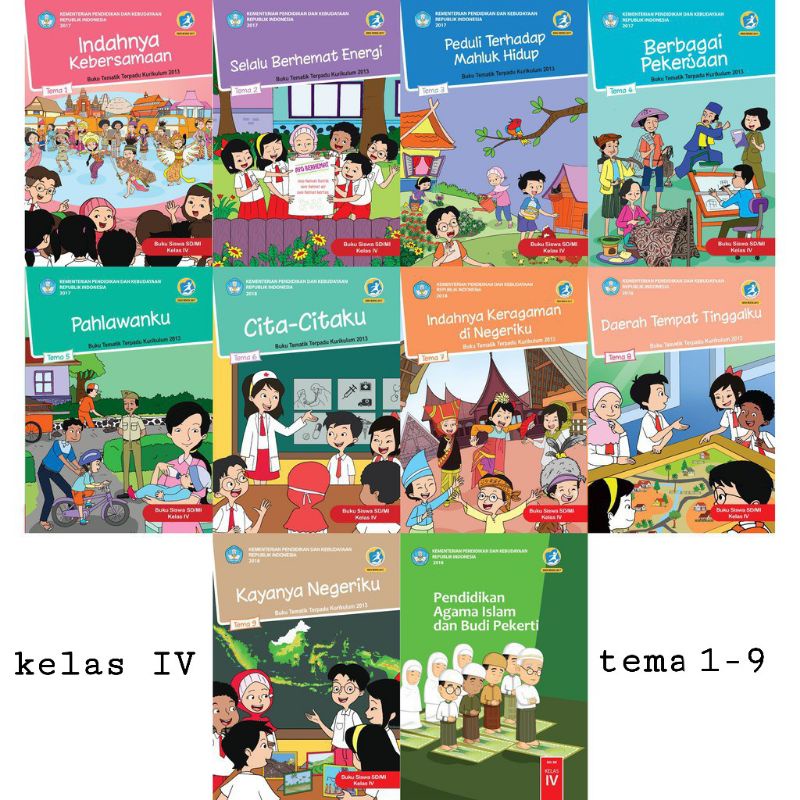 Grade IV Elementary School Thematic Textbook || Complete SEMESTER 1 And ...