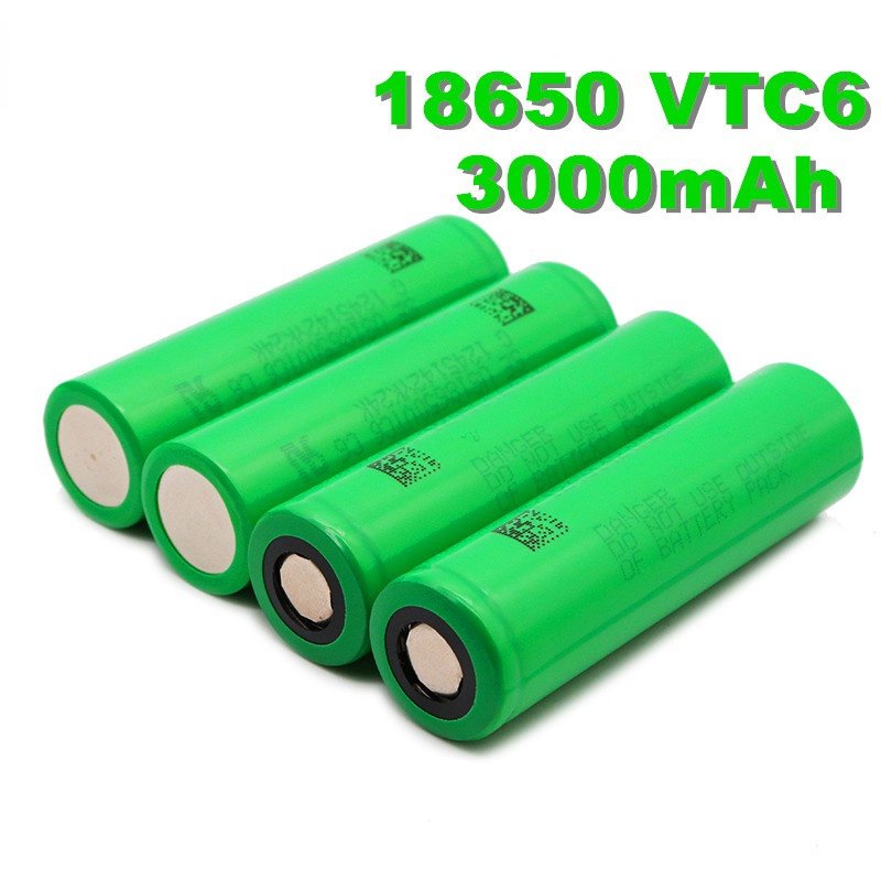 Sony Vtc6 3.7 V Li ion rechargeable 18650 battery 30A 2600mah 35IN