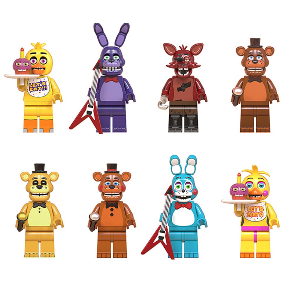 LEGO FNAF Figures Toys Five Nights At Freddy s Building Blocks