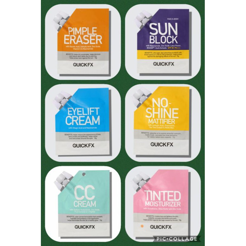 QUICKFX PIMPLE ERASER & other Variations (sold per piece) | Shopee ...