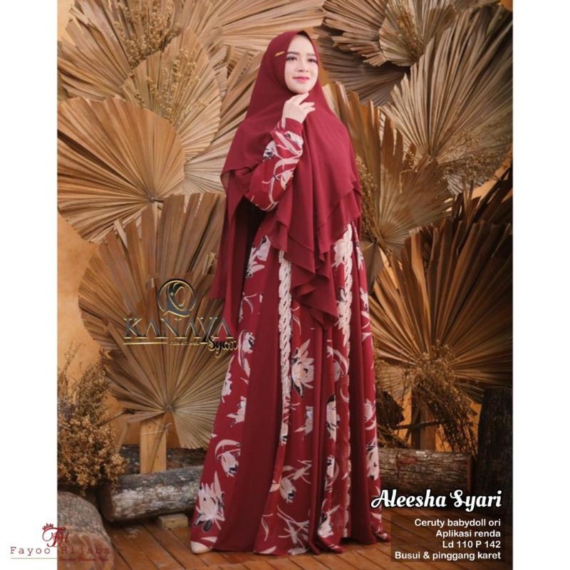 MODERN GAMIS COOL GAMIS ALEESHA SYARI BY KANAYA | Shopee Philippines