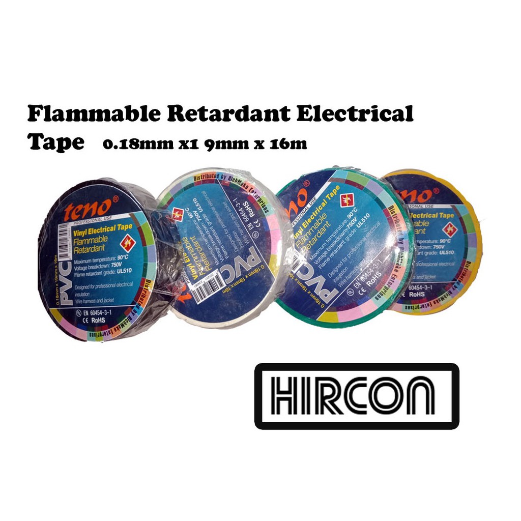 UL listed Vinyl Electrical Tape Flammable Retardant Shopee Philippines