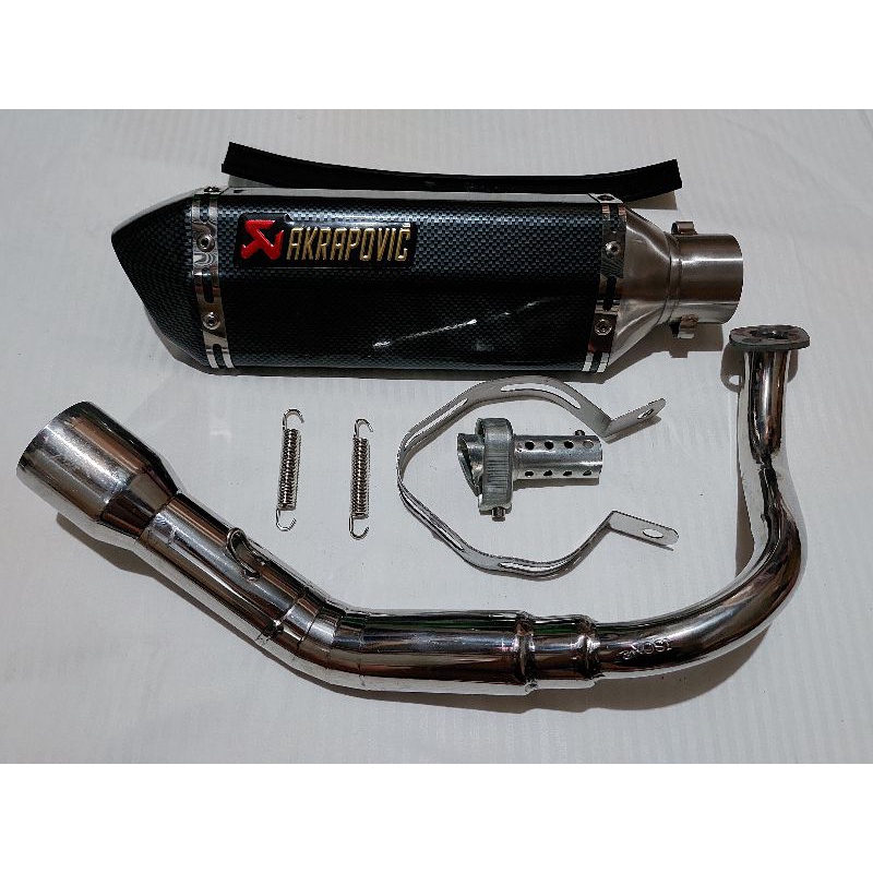 HONDA CLICK 125i / 150i AKRAPOVIC PIPE WITH SILENCER ( FULL SYSTEM ...