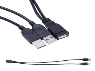 Mojito USB 2 0 Type A Splitter USB Y Cable One Female to Dual Male Hub ...