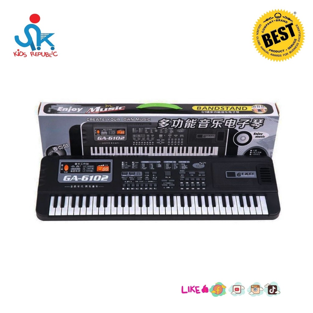 61Key Bandstand Electronic Keyboard for Kids Shopee Philippines
