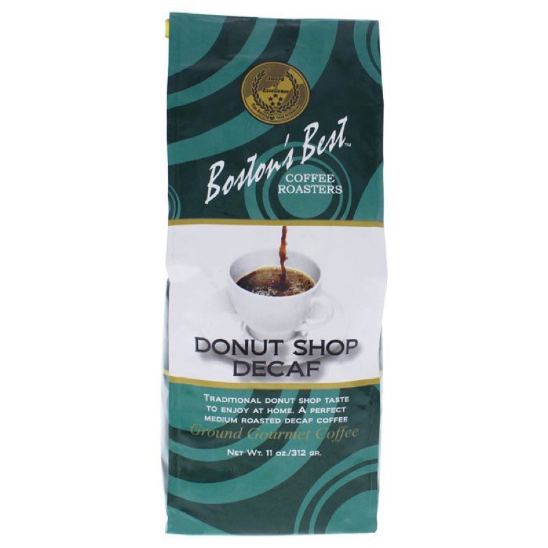 Boston's Best Coffee Roasters Donut Shop Blend Decaf Medium Roast