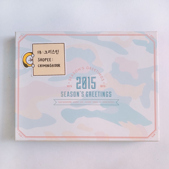 BTS 2015 Season Greetings (rare) | Shopee Philippines