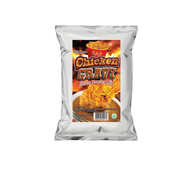 Injoy Chicken Gravy Beef Teriyaki Sauce Powder Mix 500grams Shopee