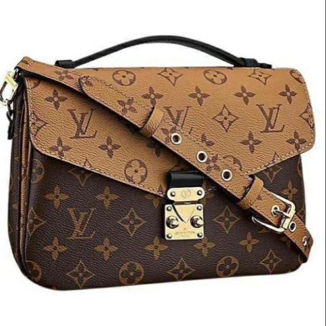 Top Grade Quality LV metis two tone sling bag