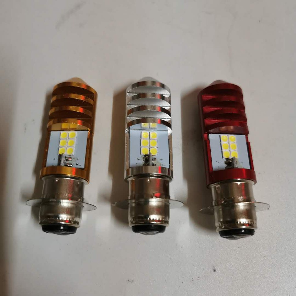 headlight led bulb t19 one leg super white xrm mio beat w125 | Shopee ...