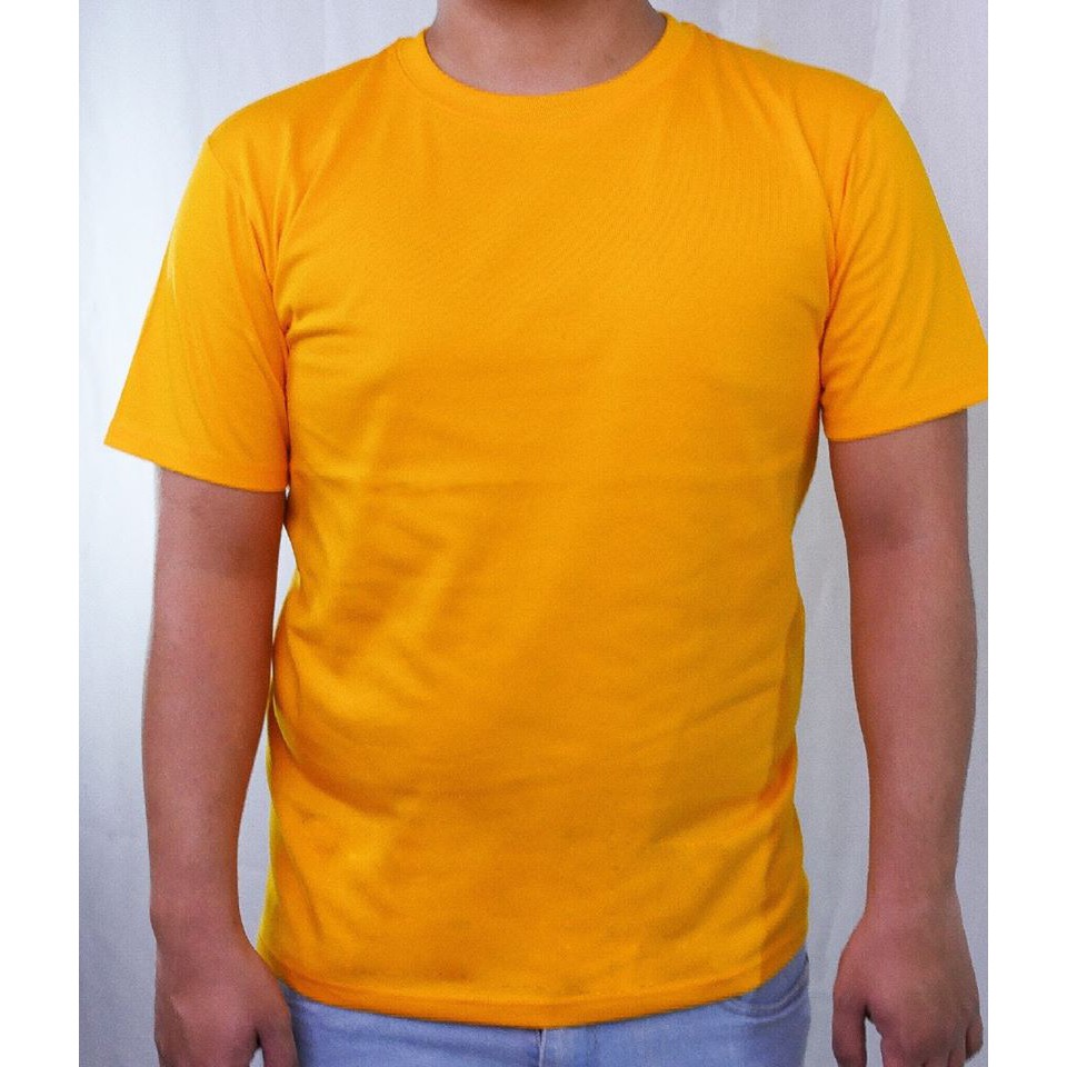 Golden Yellow Plain T-Shirt